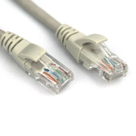 Vcom 100ft Cat6 UTP Molded Patch Cable (Gray) NP611-100-GRAY